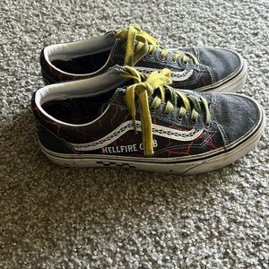 Stranger Things Hellfire Club Vans